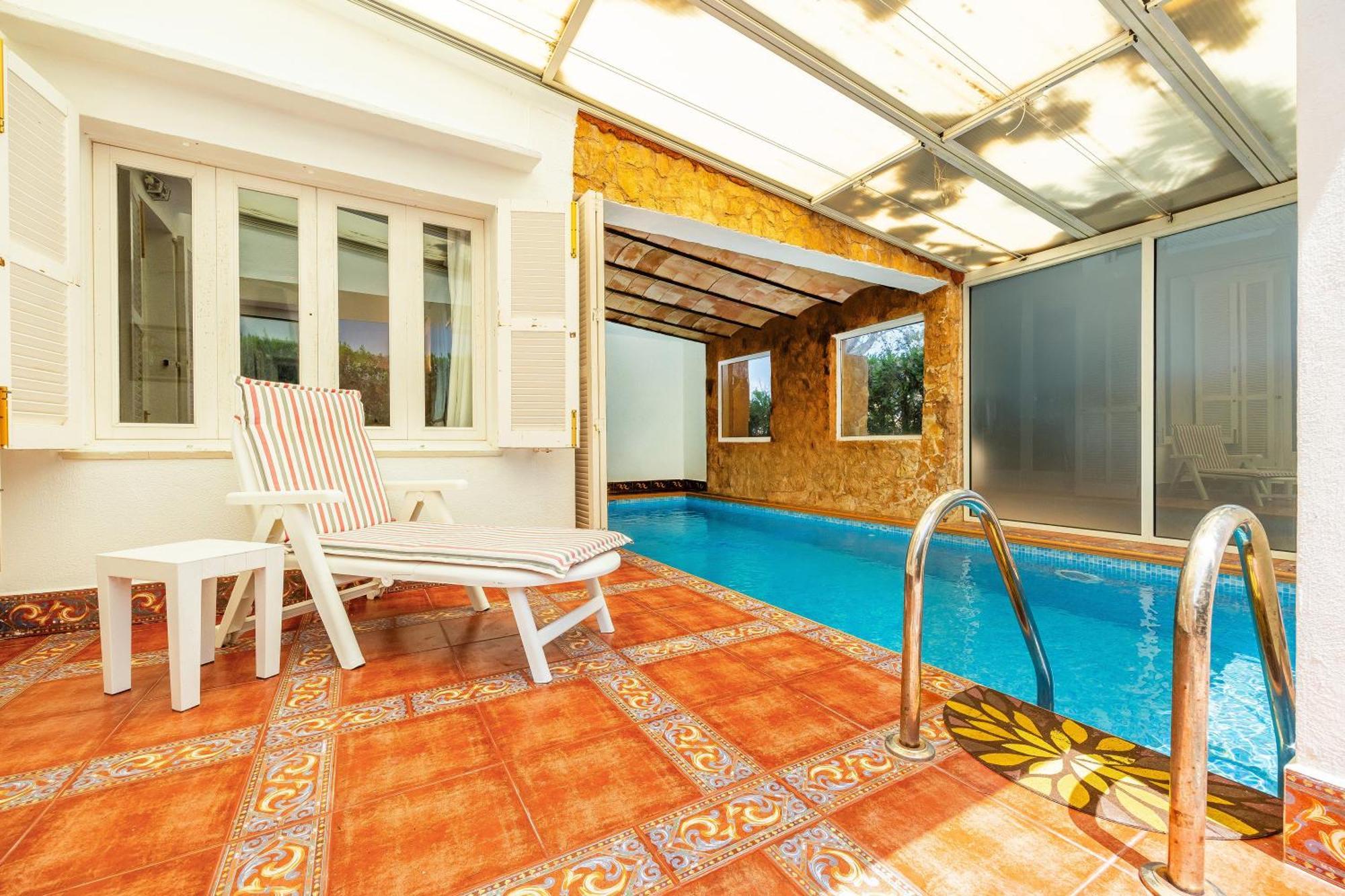 Villa Malik Mit Meerblick Und Pool Cala D´Or 外观 照片